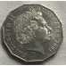 AUSTRALIA 2001 . FIFTY 50 CENTS COIN . CENTENARY OF FEDERATION . NORFOLK ISLANDS